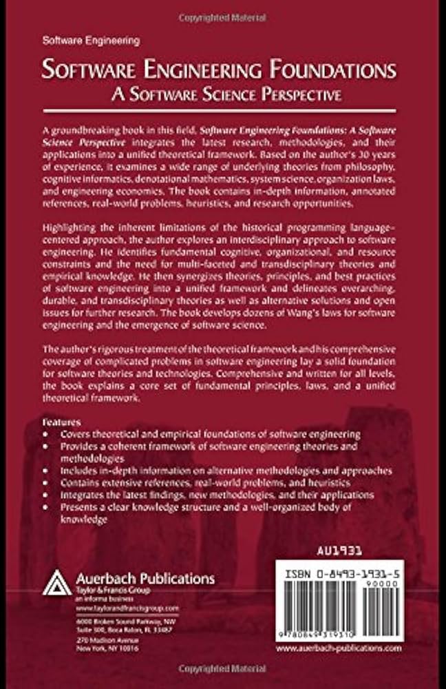 Software Engineering Foundations: A Software Science